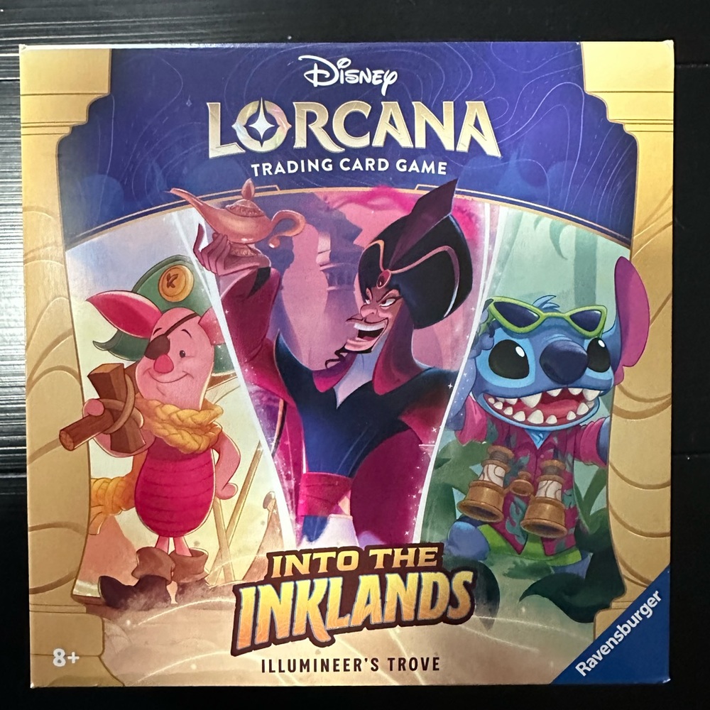 Disney Lorcana Into The Inklands Illumineer’s Trove NIB